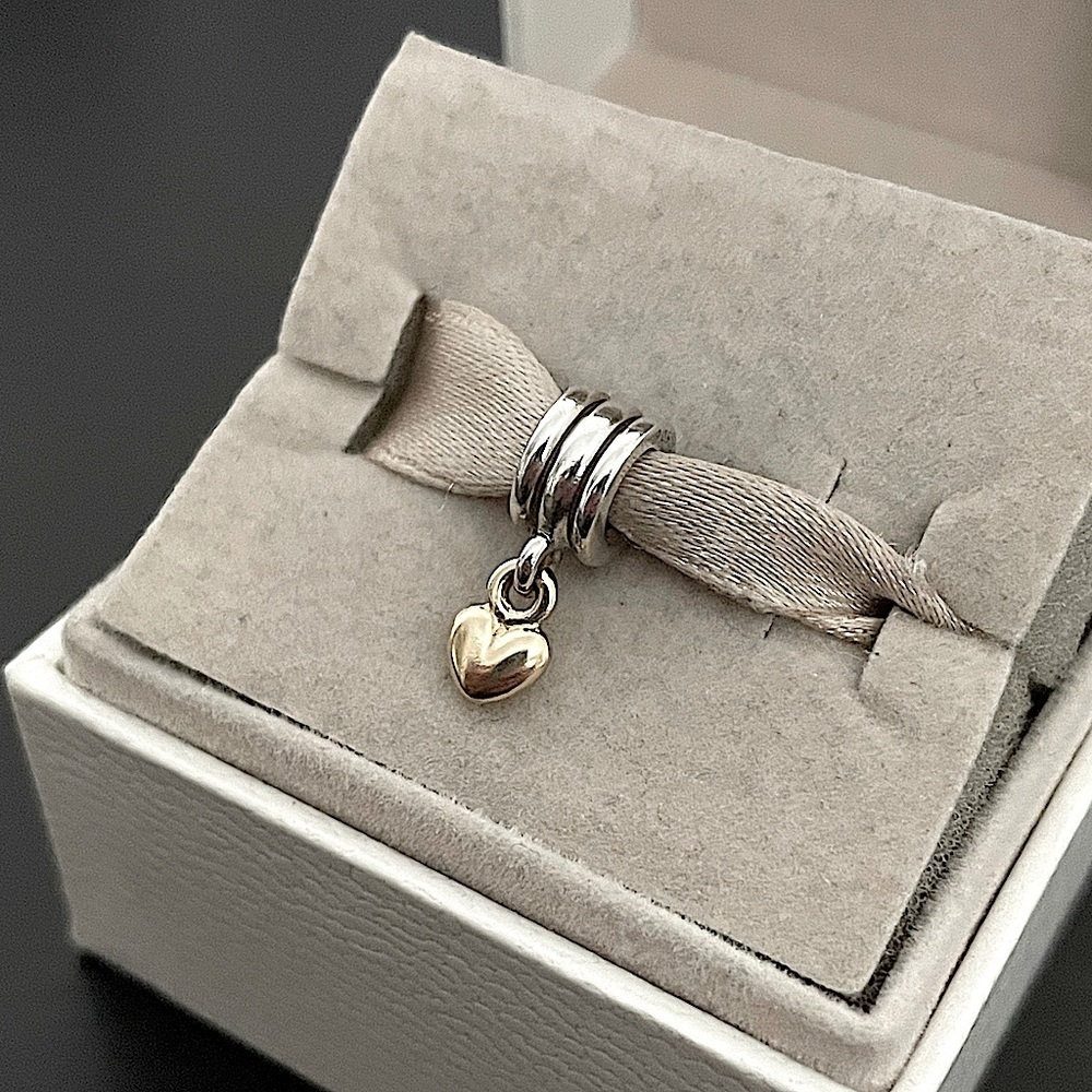 Pandora Dangling Heart Charm - Picture 3 of 3